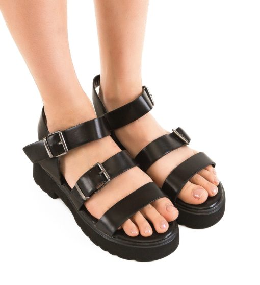 Sandale dama Aarav Negre-Sandale-Sandale