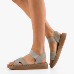 Sandale dama Clytia Gri 2