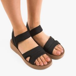 Sandale dama Clytia Negre-Sandale-Sandale