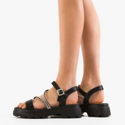 Sandale dama Lance Negre 2