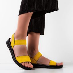 Sandale dama Polta Galbeni 1