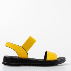 Sandale dama Polta Galbeni 3
