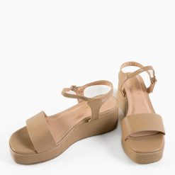Sandale dama Sefyn Bej 6