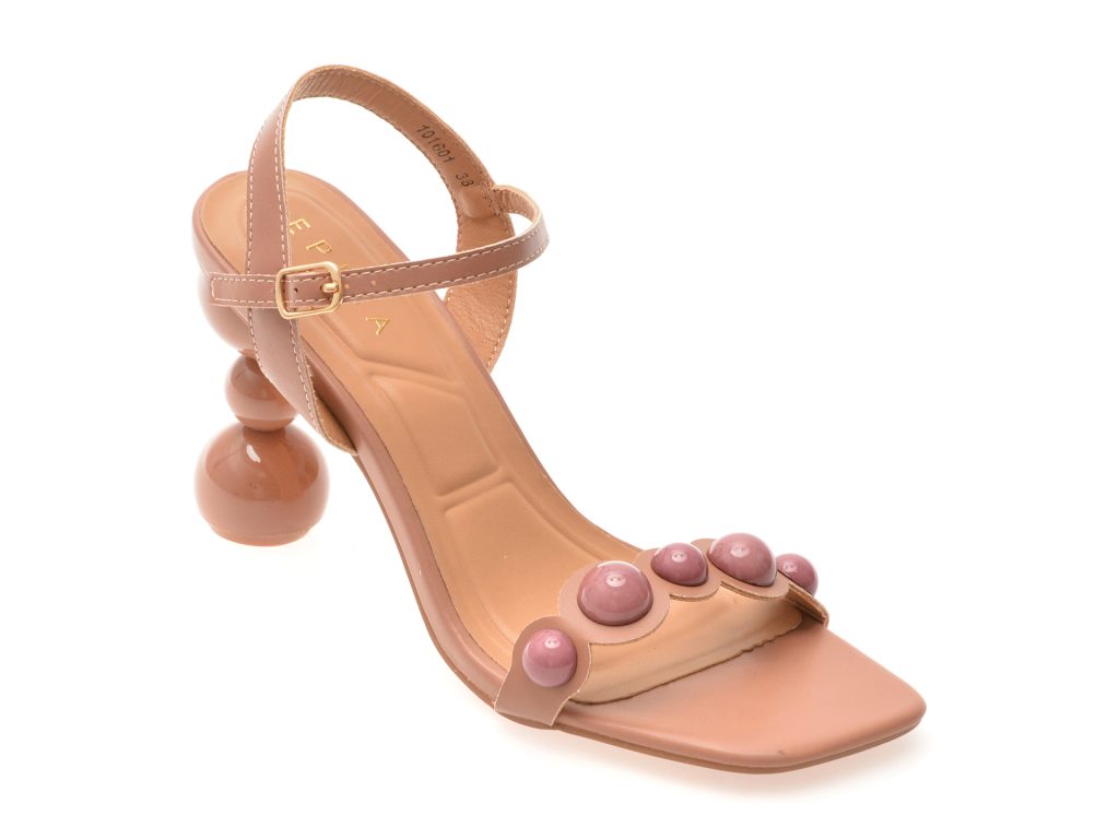 Sandale elegante EPICA maro
