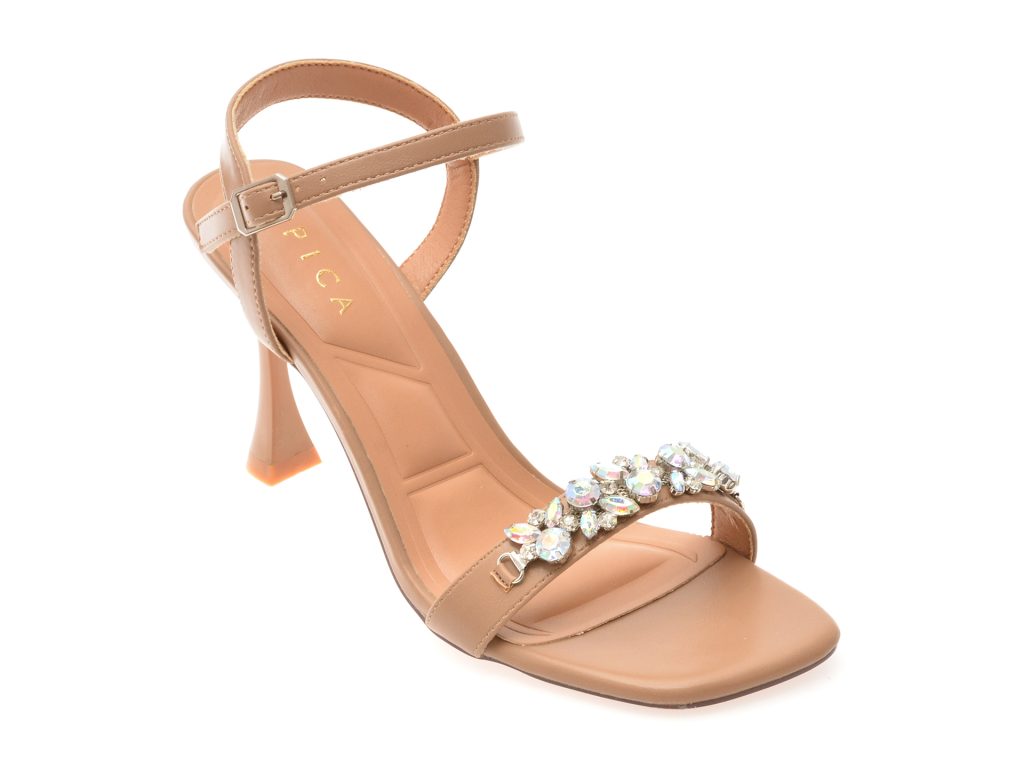 Sandale elegante EPICA maro