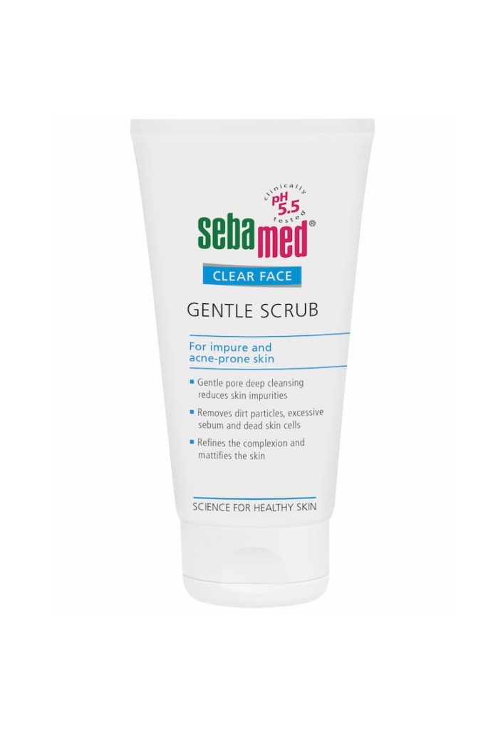 Scrub dermatologic delicat Clear Face  pentru ten acneic - 150 ml-FEMEI/INGRIJIRE COSMETICA/Produse cosmetice-INGRIJIRE COSMETICA/Produse cosmetice