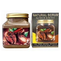 Scrub natural cu cafea pentru fata si corp -  Natural Coffee - 350 ml-FEMEI/INGRIJIRE COSMETICA/Produse cosmetice-INGRIJIRE COSMETICA/Produse cosmetice