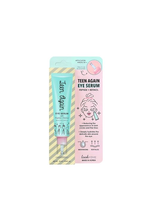 Serum pentru zona ochilor cu peptide si retinol Teen Again - 25ml --FEMEI/INGRIJIRE COSMETICA/Produse cosmetice-INGRIJIRE COSMETICA/Produse cosmetice