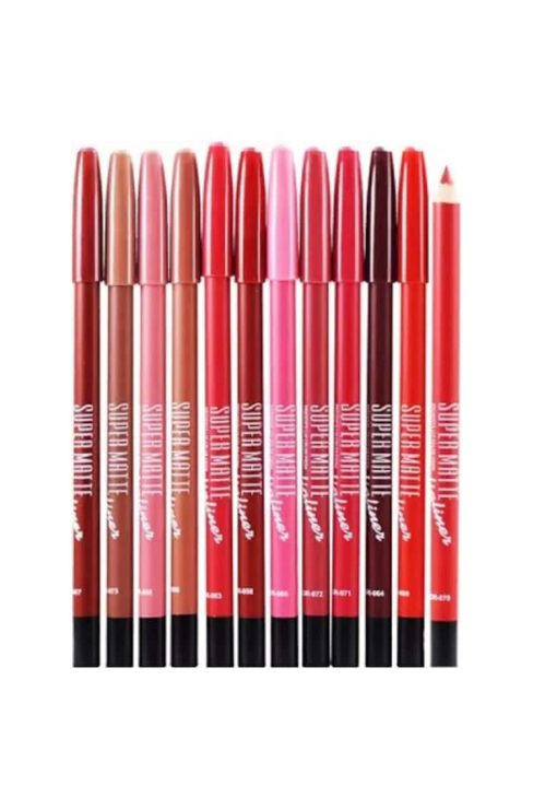 Set 12 creioane de buze -  Mm Cosmetics - SuperMatte-FEMEI/INGRIJIRE COSMETICA/Produse cosmetice-INGRIJIRE COSMETICA/Produse cosmetice