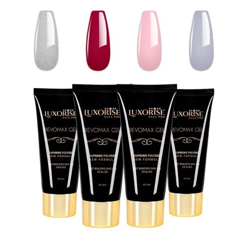 Set 4 Polygel REVOMAX LUXORISE