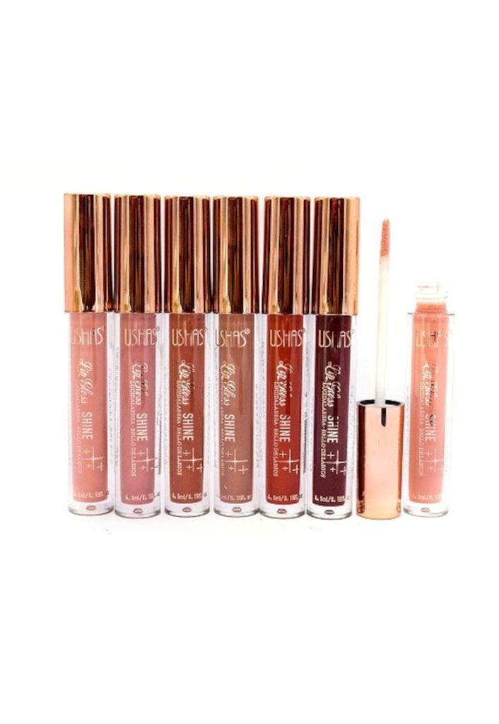 Set 6 luciuri de buze -  Shine Lip Gloss - 01-FEMEI/INGRIJIRE COSMETICA/Produse cosmetice-INGRIJIRE COSMETICA/Produse cosmetice