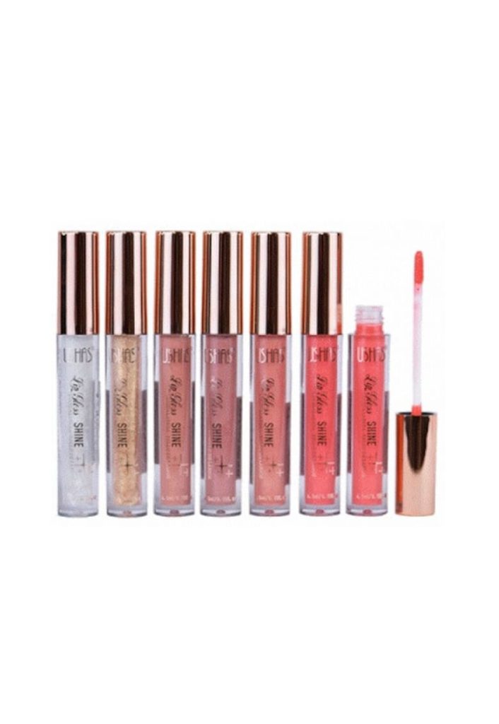 Set 6 luciuri de buze -  Shine Lip Gloss - 02-FEMEI/INGRIJIRE COSMETICA/Produse cosmetice-INGRIJIRE COSMETICA/Produse cosmetice