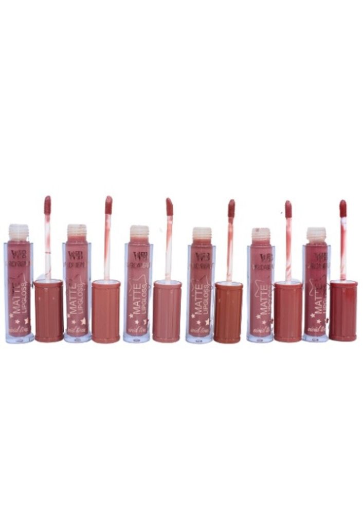Set 6 luciuri de buze mate -  Matte Lipgloss - Vivid Touch - Natural-FEMEI/INGRIJIRE COSMETICA/Produse cosmetice-INGRIJIRE COSMETICA/Produse cosmetice