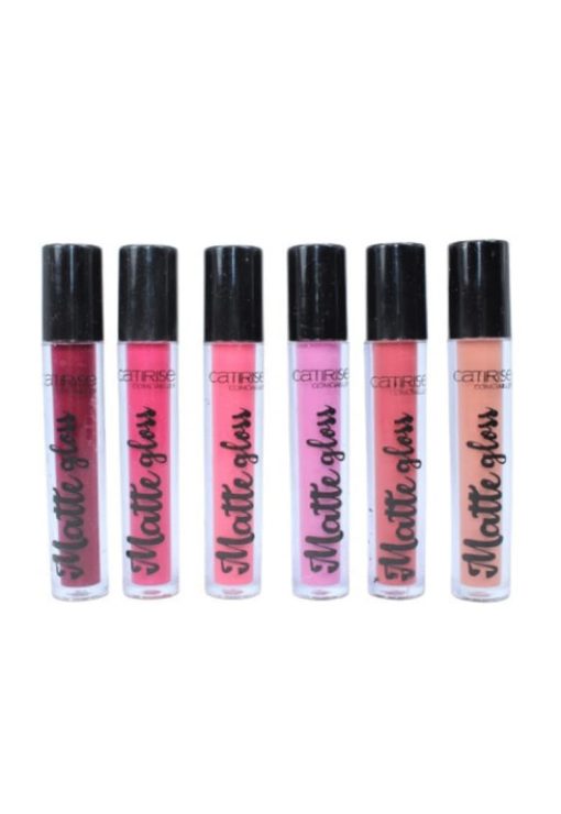 Set 6 rujuri de buze -  Catirise - Matte-FEMEI/INGRIJIRE COSMETICA/Produse cosmetice-INGRIJIRE COSMETICA/Produse cosmetice