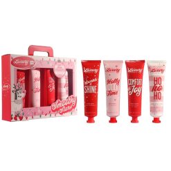 Set Cadou Smoothy Stars - Candy Canes - Cocoa & Vanilla Swirl - Spuma de Baie - Gel de Dus - Crema Corp - Crema Maini si Unghii -  4 articole-FEMEI/INGRIJIRE COSMETICA/Ingrijire corp-INGRIJIRE COSMETICA/Ingrijire corp