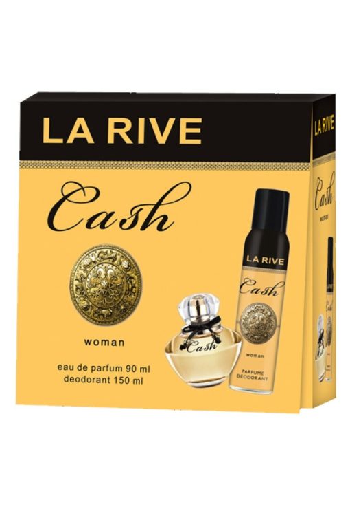 Set  Cash woman Apa de parfum 90 ml si deodorant 150 ml-FEMEI/GENTI SI ACCESORII/Produse cosmetice-GENTI SI ACCESORII/Produse cosmetice