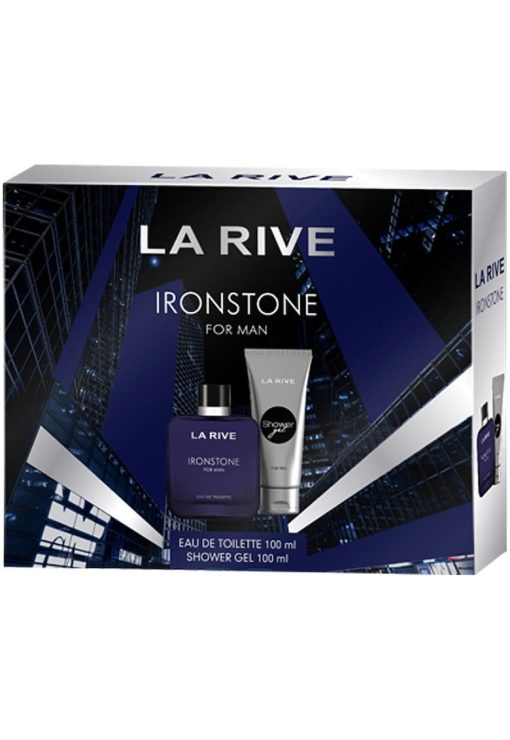 Set  Ironstone apa de toaleta100ml si gel dus 100ml-BARBATI/GENTI SI ACCESORII/Produse cosmetice-GENTI SI ACCESORII/Produse cosmetice