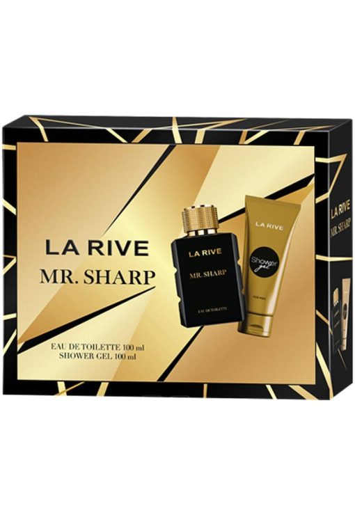 Set  Mr. Sharp apa de toaleta 100ml si Gell dus 100 ml-BARBATI/GENTI SI ACCESORII/Produse cosmetice-GENTI SI ACCESORII/Produse cosmetice