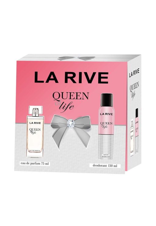 Set  Queen of Life apa de parfum 75 ml si deodorant 150 ml-FEMEI/GENTI SI ACCESORII/Produse cosmetice-GENTI SI ACCESORII/Produse cosmetice
