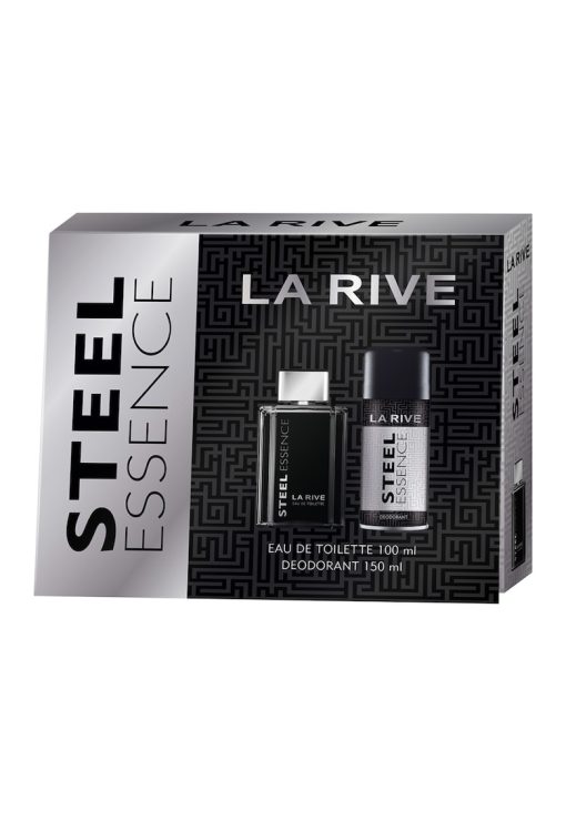 Set  Steel Essence man apa de toaleta 100 ml si deodorant 150 ml-BARBATI/GENTI SI ACCESORII/Produse cosmetice-GENTI SI ACCESORII/Produse cosmetice