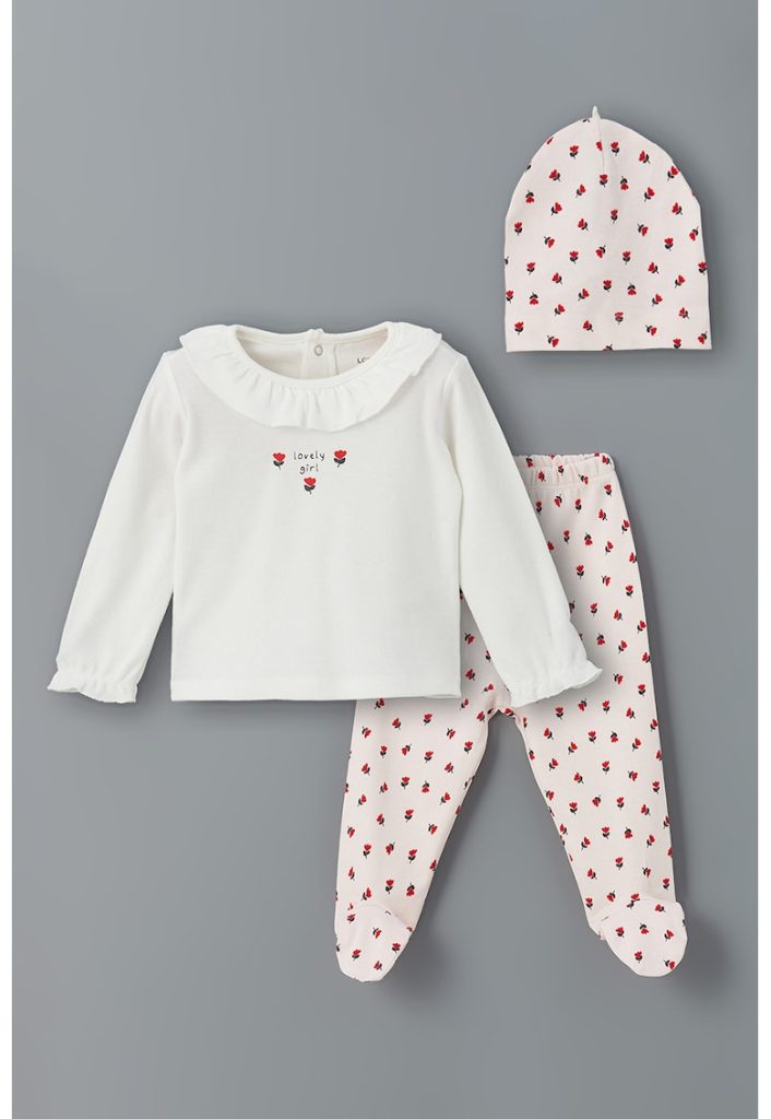 Set de bluza - pantaloni si caciula-FETE/IMBRACAMINTE/Seturi de imbracaminte-IMBRACAMINTE/Seturi de imbracaminte