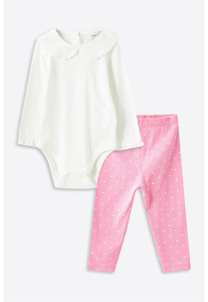 Set de body si pantaloni striati-FETE/IMBRACAMINTE/Seturi de imbracaminte-IMBRACAMINTE/Seturi de imbracaminte
