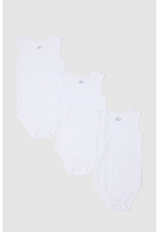 Set de body-uri fara maneci - 3 piese-FETE/IMBRACAMINTE/Seturi de imbracaminte-IMBRACAMINTE/Seturi de imbracaminte