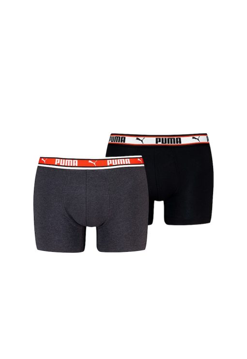 Set de boxeri cu banda logo in talie - 2 perechi-BARBATI/IMBRACAMINTE/Lenjerie intima-IMBRACAMINTE/Lenjerie intima