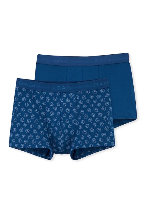 Set de boxeri cu banda logo in talie -2 perechi-BARBATI/IMBRACAMINTE/Lenjerie intima-IMBRACAMINTE/Lenjerie intima