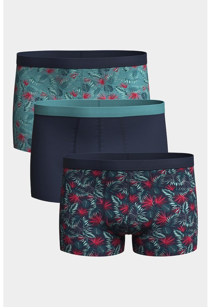 Set de boxeri cu model 3 perechi-BARBATI/IMBRACAMINTE/Lenjerie intima-IMBRACAMINTE/Lenjerie intima