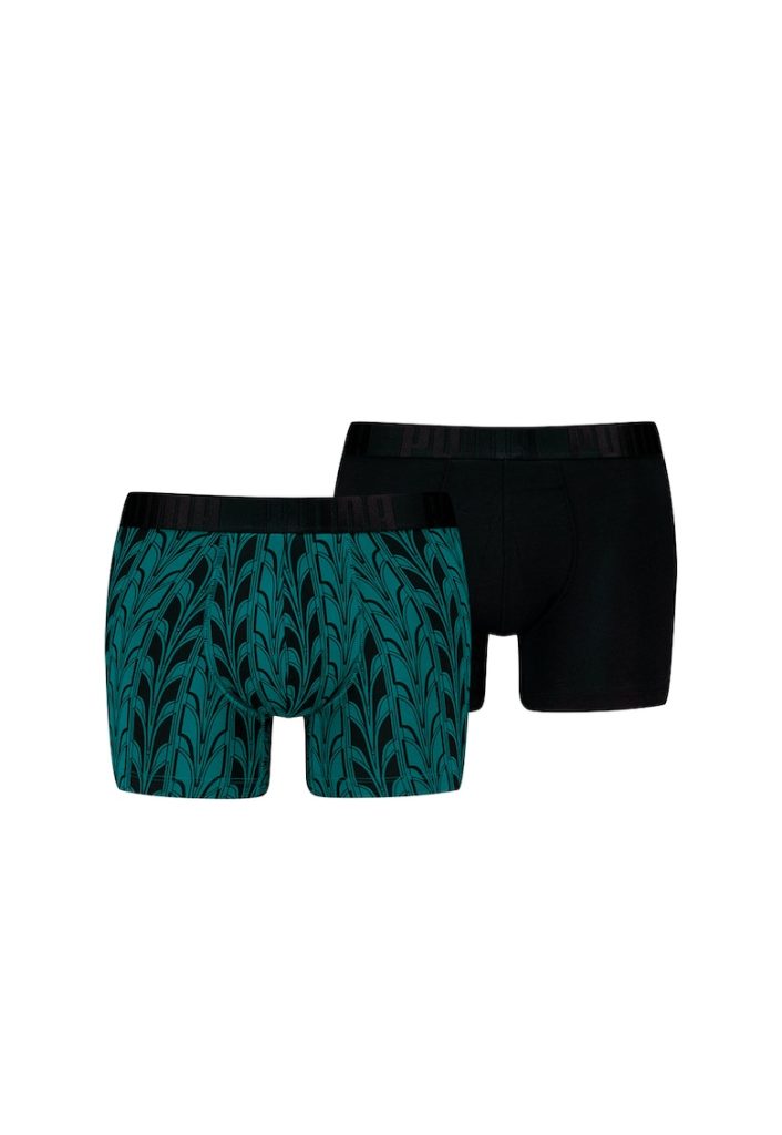 Set de boxeri cu talie medie si banda logo in talie - 2 perechi-BARBATI/IMBRACAMINTE/Lenjerie intima-IMBRACAMINTE/Lenjerie intima