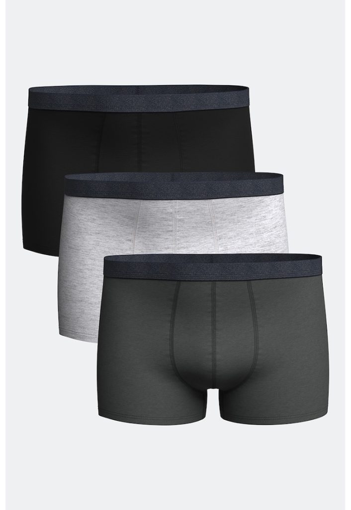 Set de boxeri de bumbac - 3 perechi-BARBATI/IMBRACAMINTE/Lenjerie intima-IMBRACAMINTE/Lenjerie intima