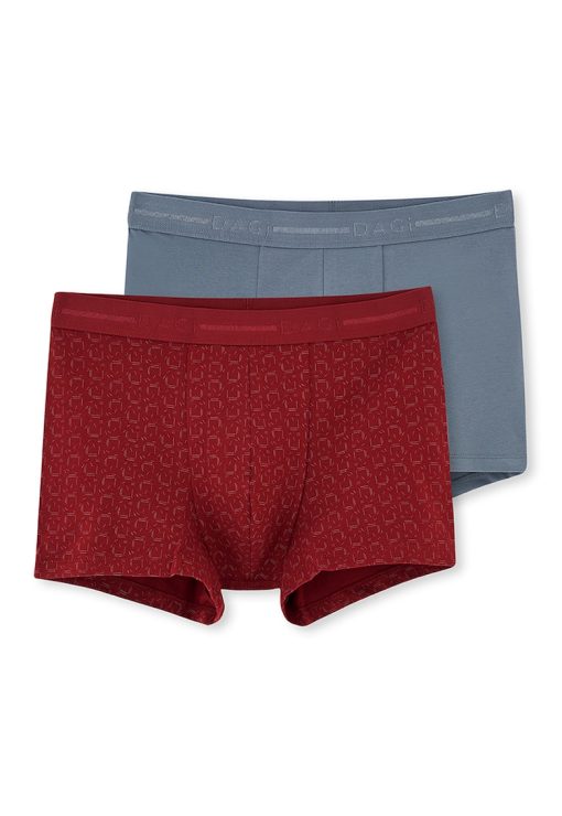 Set de boxeri din amestec de bumbac - 2 perechi-BARBATI/IMBRACAMINTE/Lenjerie intima-IMBRACAMINTE/Lenjerie intima