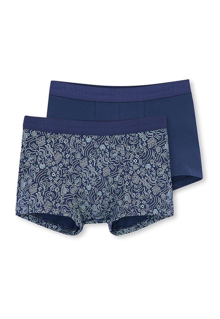 Set de boxeri din amestec de bumbac - 2 perechi-BARBATI/IMBRACAMINTE/Lenjerie intima-IMBRACAMINTE/Lenjerie intima