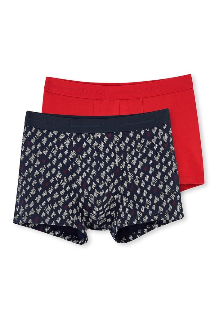 Set de boxeri din amestec de bumbac - 2 perechi-BARBATI/IMBRACAMINTE/Lenjerie intima-IMBRACAMINTE/Lenjerie intima
