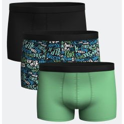 Set de boxeri din amestec de bumbac - 3 perechi-BARBATI/IMBRACAMINTE/Lenjerie intima-IMBRACAMINTE/Lenjerie intima