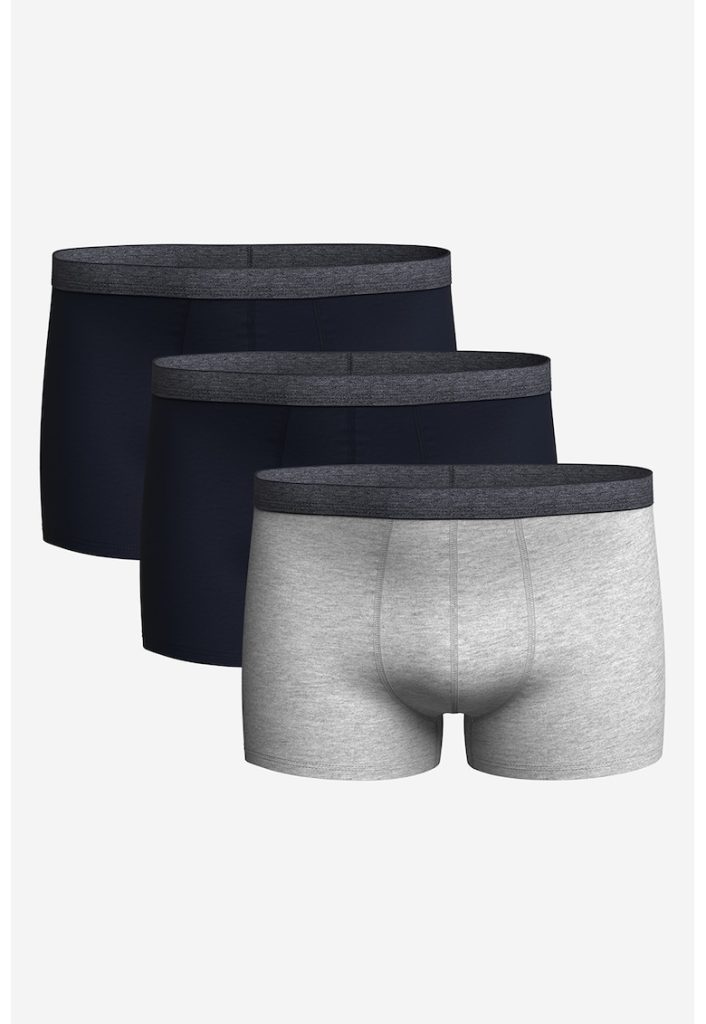 Set de boxeri din amestec de bumbac - 3 perechi-BARBATI/IMBRACAMINTE/Lenjerie intima-IMBRACAMINTE/Lenjerie intima