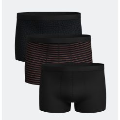Set de boxeri din amestec de bumbac - 3 perechi-BARBATI/IMBRACAMINTE/Lenjerie intima-IMBRACAMINTE/Lenjerie intima