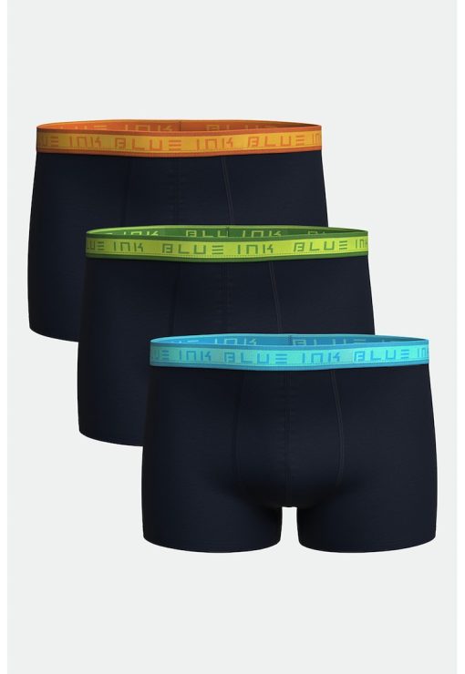 Set de boxeri din amestec de bumbac - 3 perechi-BARBATI/IMBRACAMINTE/Lenjerie intima-IMBRACAMINTE/Lenjerie intima