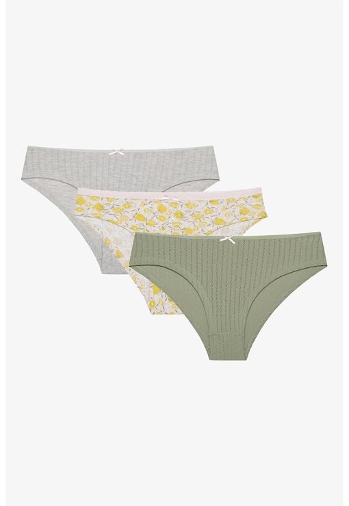 Set de chiloti - 3 perechi-FEMEI/IMBRACAMINTE/Lenjerie intima-IMBRACAMINTE/Lenjerie intima