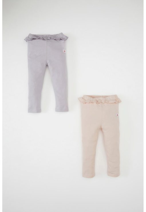 Set de pantaloni cu volane - 2 perechi-FETE/IMBRACAMINTE/Blugi-IMBRACAMINTE/Blugi