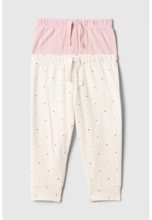 Set de pantaloni de trening din amestec de bumbac - 2 piese-FETE/IMBRACAMINTE/Blugi-IMBRACAMINTE/Blugi