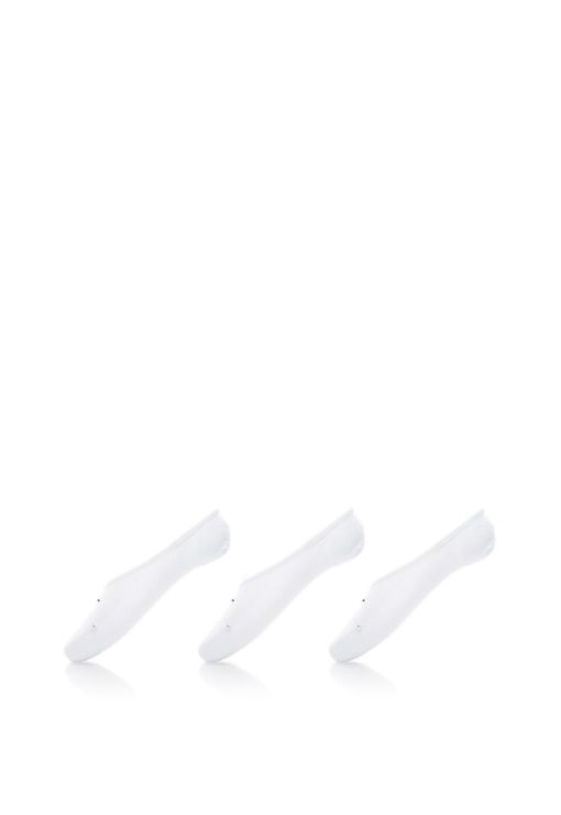 Set de sosete foarte scurte cu logo - pentru alergare - 3 perechi-FEMEI/IMBRACAMINTE/Dresuri si sosete-IMBRACAMINTE/Dresuri si sosete