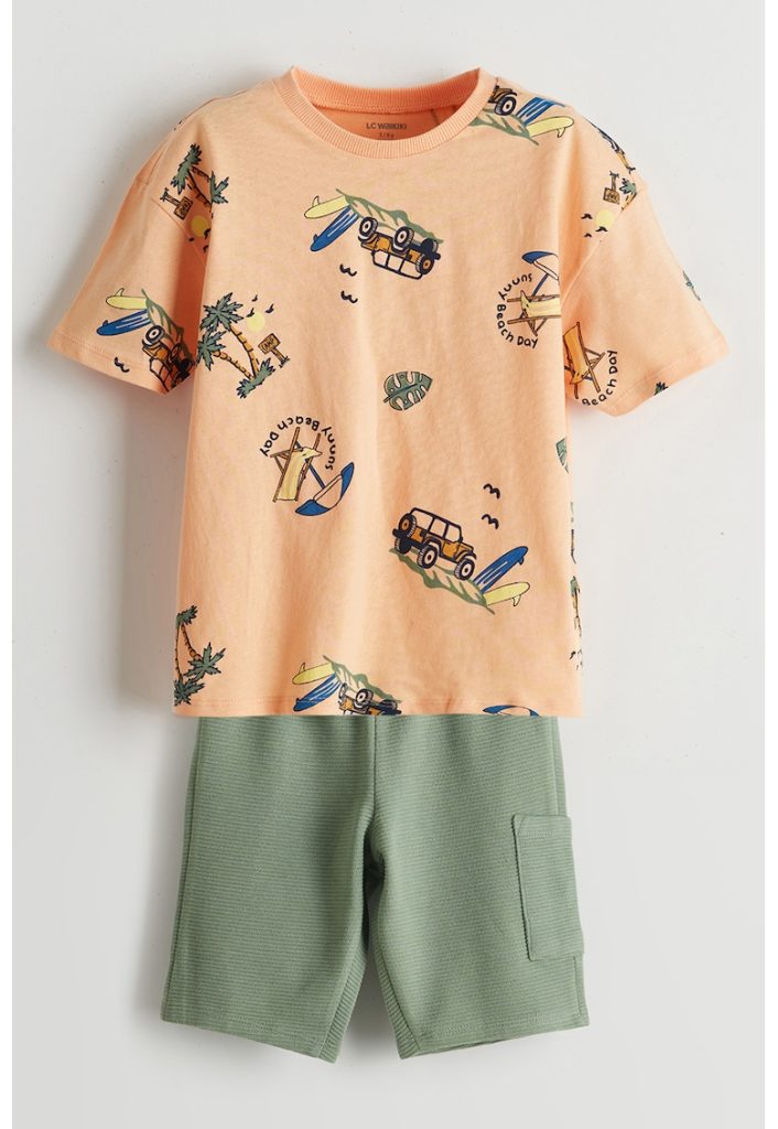 Set de tricou si bermude-BAIETI/IMBRACAMINTE/Seturi de imbracaminte-IMBRACAMINTE/Seturi de imbracaminte