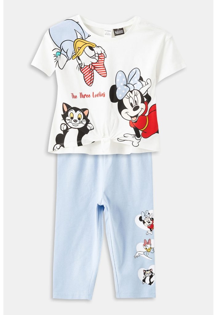 Set de tricou si colanti-FETE/IMBRACAMINTE/Seturi de imbracaminte-IMBRACAMINTE/Seturi de imbracaminte