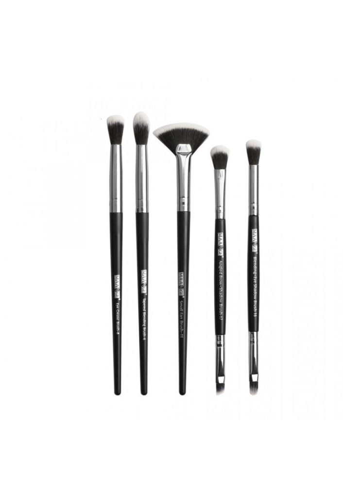 Set pensule machiaj -  5 pensule - Black-FEMEI/INGRIJIRE COSMETICA/Make-up-INGRIJIRE COSMETICA/Make-up