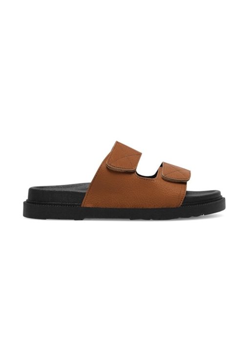 Slapi dama -  590559 - Piele ecologica - Maro-FEMEI/INCALTAMINTE/Papuci-INCALTAMINTE/Papuci