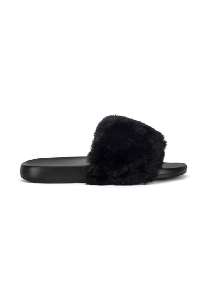 Slapi dama -  590559 - Sintetic - Negru-FEMEI/INCALTAMINTE/Papuci-INCALTAMINTE/Papuci