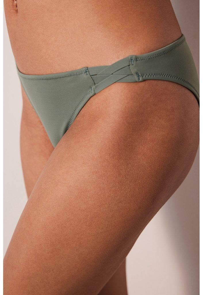 Slip cu detalii incrucisate-FEMEI/IMBRACAMINTE/Costume de baie-IMBRACAMINTE/Costume de baie