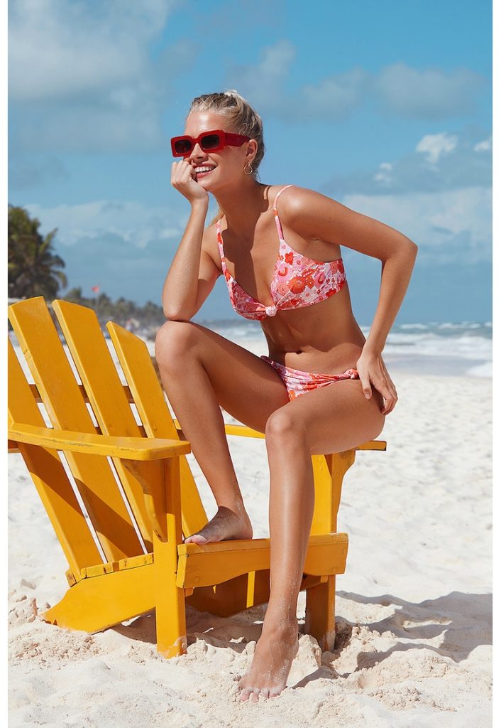 Slip cu detalii innodate-FEMEI/IMBRACAMINTE/Costume de baie-IMBRACAMINTE/Costume de baie